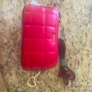 Aldo brand new red cross body bag.
